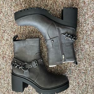 Brand new chunky platform boots